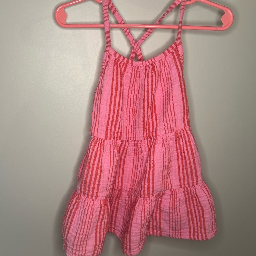 5 For $30 Cat & Jack Pink and Red Striped Dress​